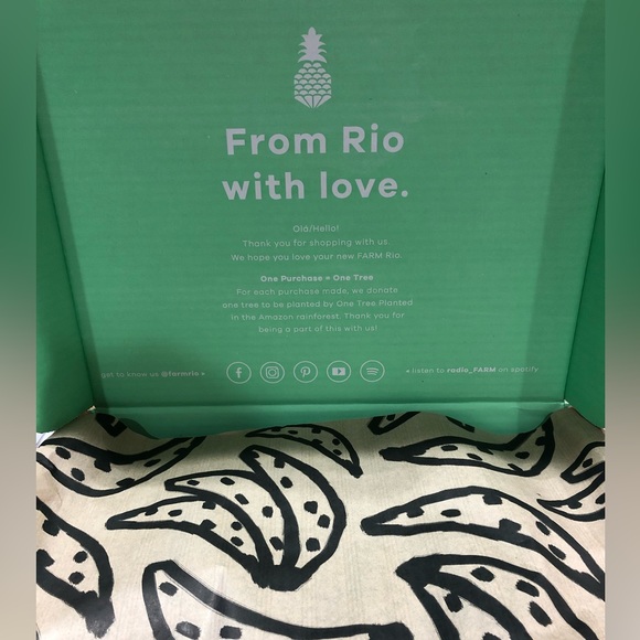 FARM Rio - Emerald Ruffle Long Sleeve Blouse. NWT. SIZE S. - Picture 11 of 11